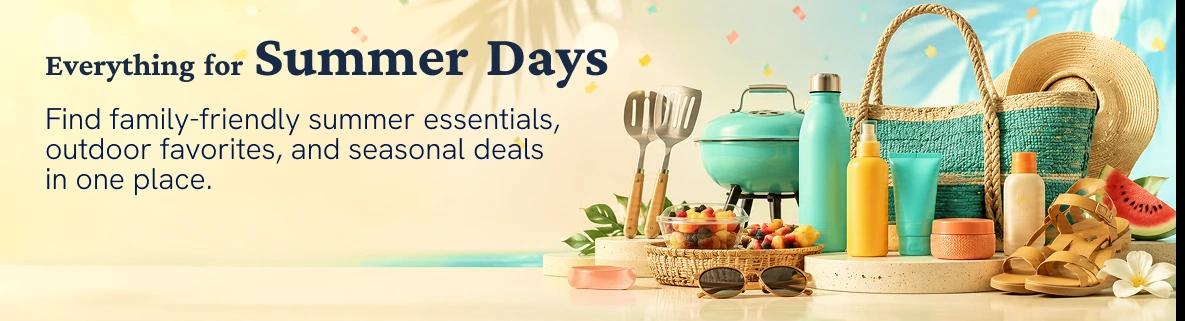 Find family friendly summer essentials, outdoor favorites and seasonal deals in one place.Free shipping + earn TurtlesCash rewards on every order