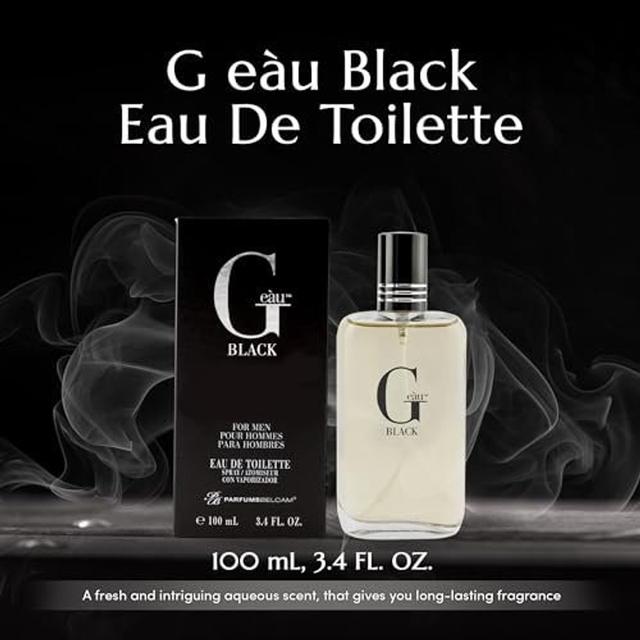 PB ParfumsBelcam G eàu Black Eau De Toilette Spray for Men – 100 mL Affordable, Long-Lasting Fresh Aquatic Fragrance & Spicy Aquatic Scent with Sandalwood & Patchouli for Day & Night Use – by NBO LLC on TurtlesEgg Marketplace