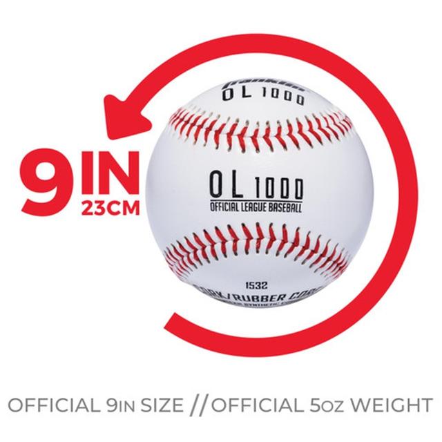 Franklin Sports Official Size Baseballs - 9" Baseballs - OL1000 Baseballs - Great for Practice + Training - Official Size + Weight - 1 Pack or 6 Pack – by NBO LLC on TurtlesEgg Marketplace