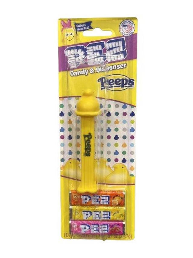 Pez & Peeps, Candy & Dispenser Easter Edition w/ Orange, Lemon & Raspberry – by undefined on TurtlesEgg Marketplace