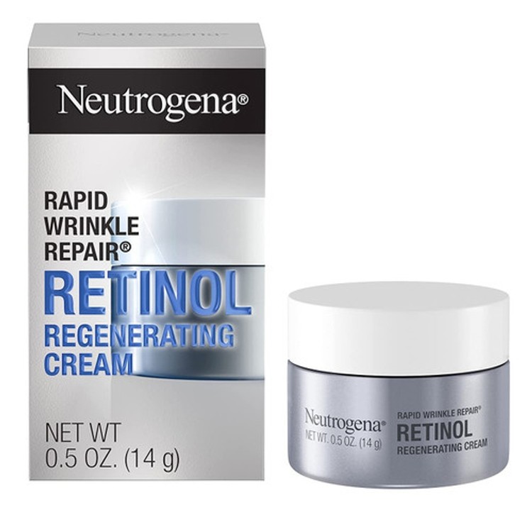 Neutrogena Rapid Wrinkle Repair Retinol Face Moisturizer, Daily Anti-Aging Face Cream with Retinol & Hyaluronic Acid to Fight Fine Lines, Wrinkles, & Dark Spots, 0.5 oz - Health & Beauty sold by NBO LLC