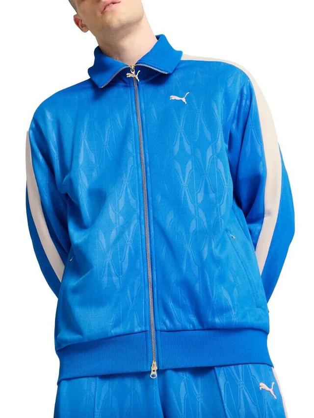 PUMA The Neverworn IV T7 47 Track Polyester Full Zip Jacket in Blue | Men – by Authentic Source USA