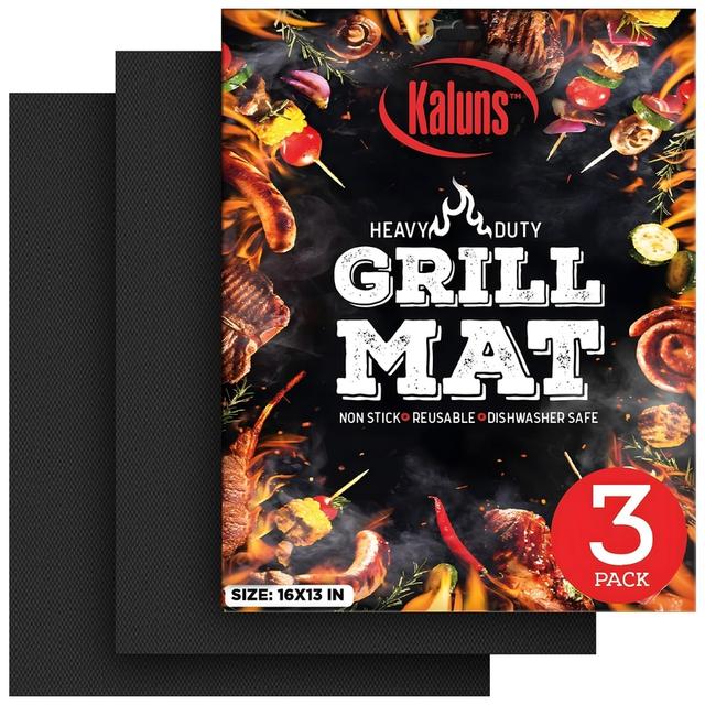 Kaluns Grill Mats For Outdoor Grill, Non Stick Grill Mat Reusable Mats for Gas, Charcoal, ... – by MP-EM on TurtlesEgg Marketplace