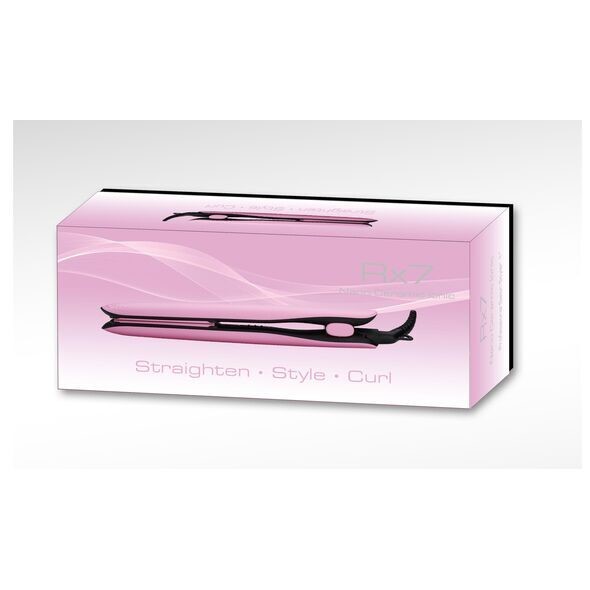 RX7 Nano Ceramic Ionic Hair Straightener Matte , Hair Curler, Available in Five Colors